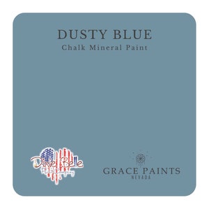 Dixie Belle Paint Chalk Mineral Paint - Dusty Blue