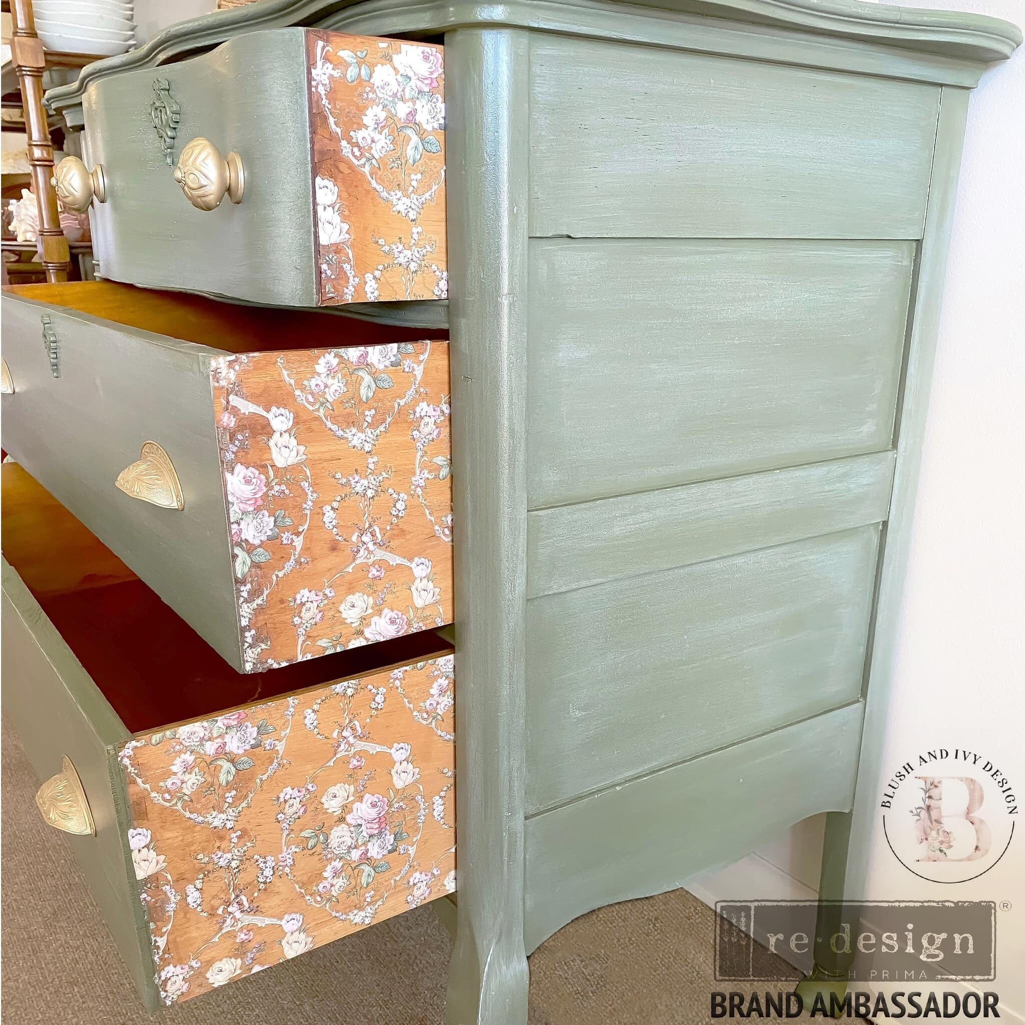 How to apply a Re Design By Prima Transfer / Decal To Furniture – Shabby  Nook
