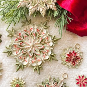 New! Silicone Molds for Resin PAPERCRAFT CHARMS || Redesign with Prima Moulds || Snowflake Mold Limited Edition