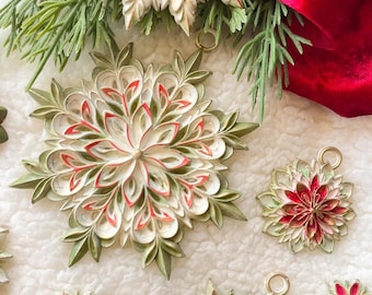 New! Silicone Molds for Resin PAPERCRAFT CHARMS || Redesign with Prima Moulds || Snowflake Mold Limited Edition