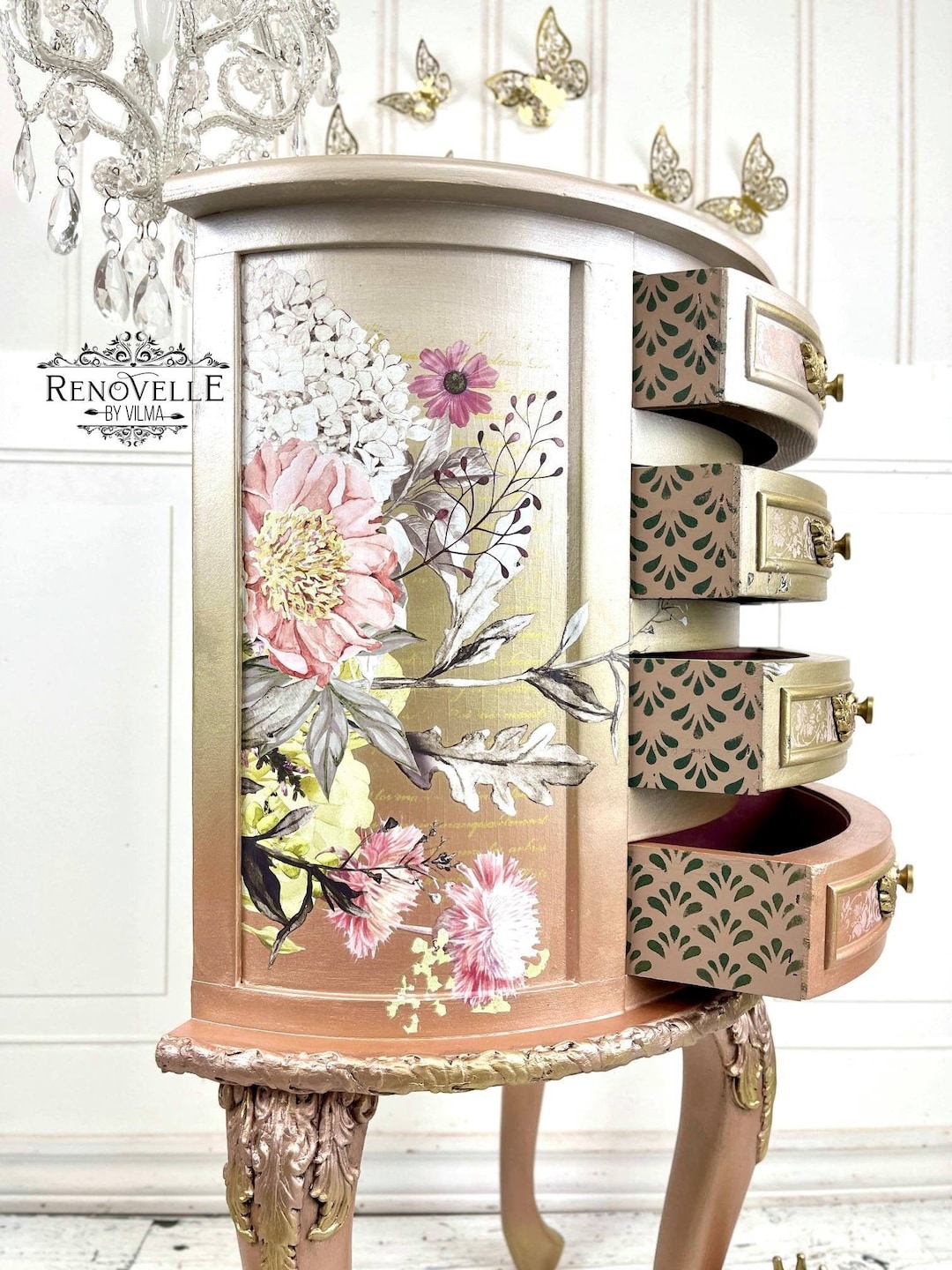 Rub on Furniture Transfers, LIFE in FULL BLOOM, Redesign With Prima Rub