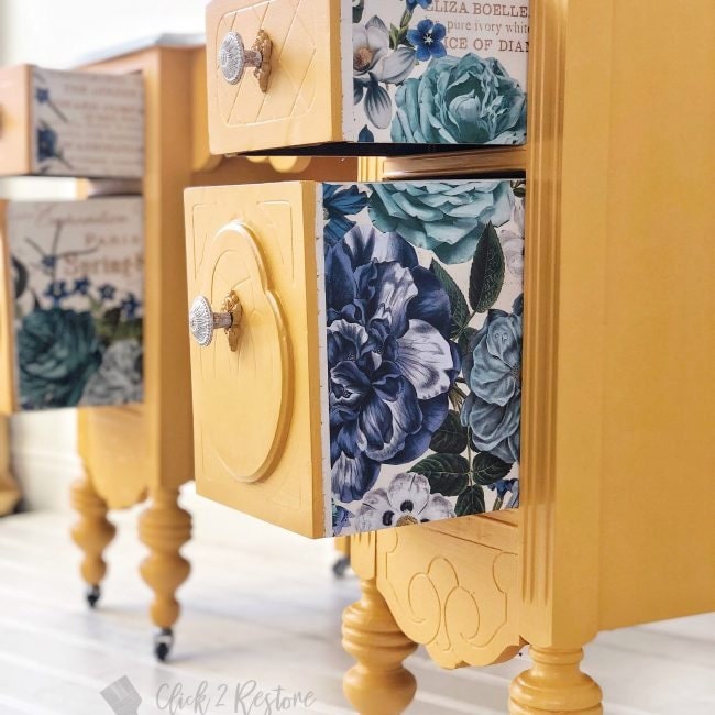ReDesign with Prima Furniture transfers and Rub On Decals – Decoupage  Napkins.Com