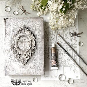 Silicone Moulds GRUNGY FRAMES, Finnabair Moulds, Redesign with Prima, Food Safe Silicone, Molds for Resin, Polymer Clay, Furniture