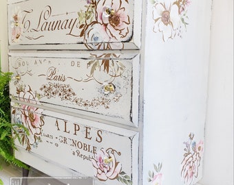 Rub on Furniture Transfers, SOMEWHERE IN FRANCE, Redesign with Prima Transfers