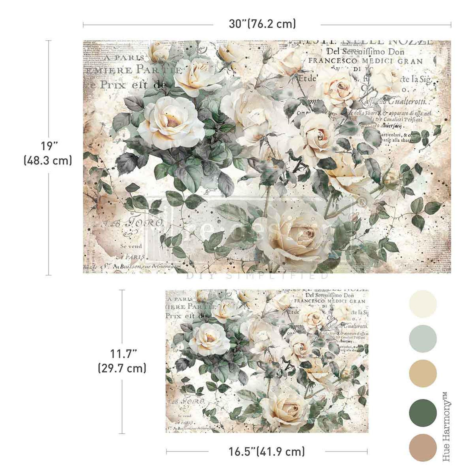 MY GARDEN WHIMSY Decoupage Paper for Furniture || Redesign With Prima ...