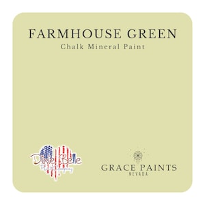 Dixie Belle Paint Chalk Mineral Paint - Farmhouse Green