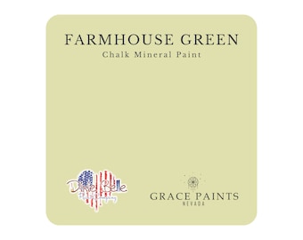 Dixie Belle Paint Chalk Mineral Paint - Farmhouse Green