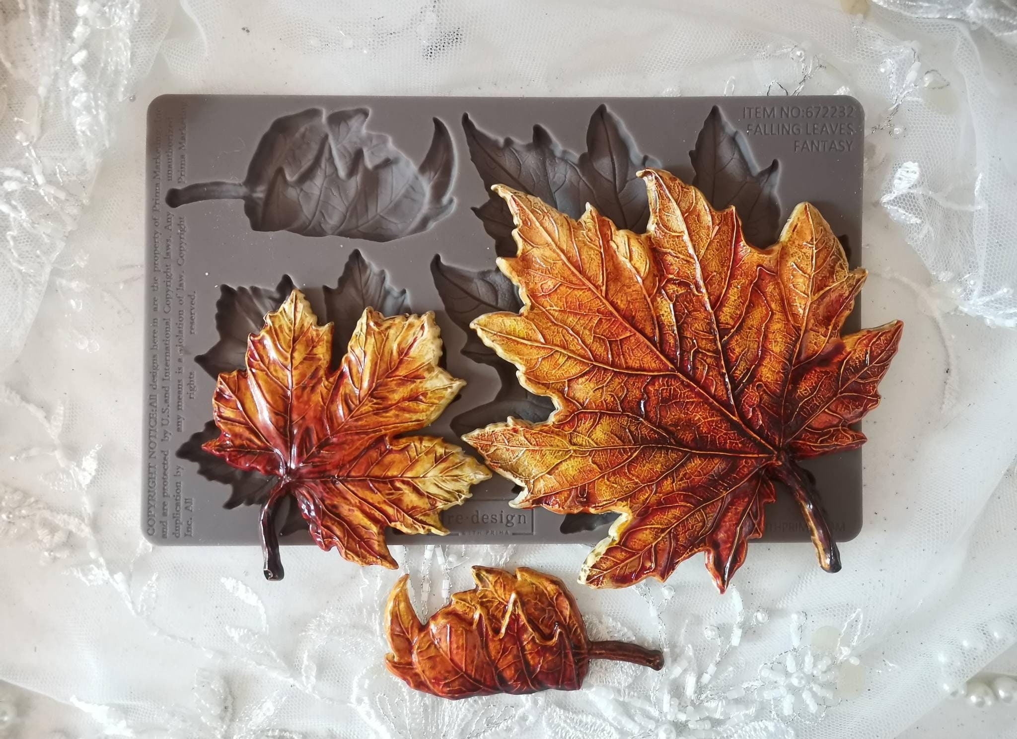 Fondant Leaf Mold Etsy