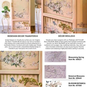 Redesign With Prima Redesign Furniture Decor Moulds® Blossoming Spring