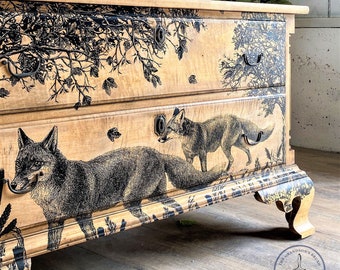 Rub on Transfers for Furniture, FOX MEADOWS, Redesign with Prima, Furniture Decals