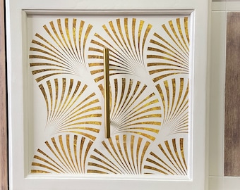 Furniture Transfers GEO WAVE | Redesign with Prima | Gold Transfer Midcentury Modern Designs