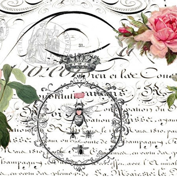 Decoupage Queen Paper Etsy