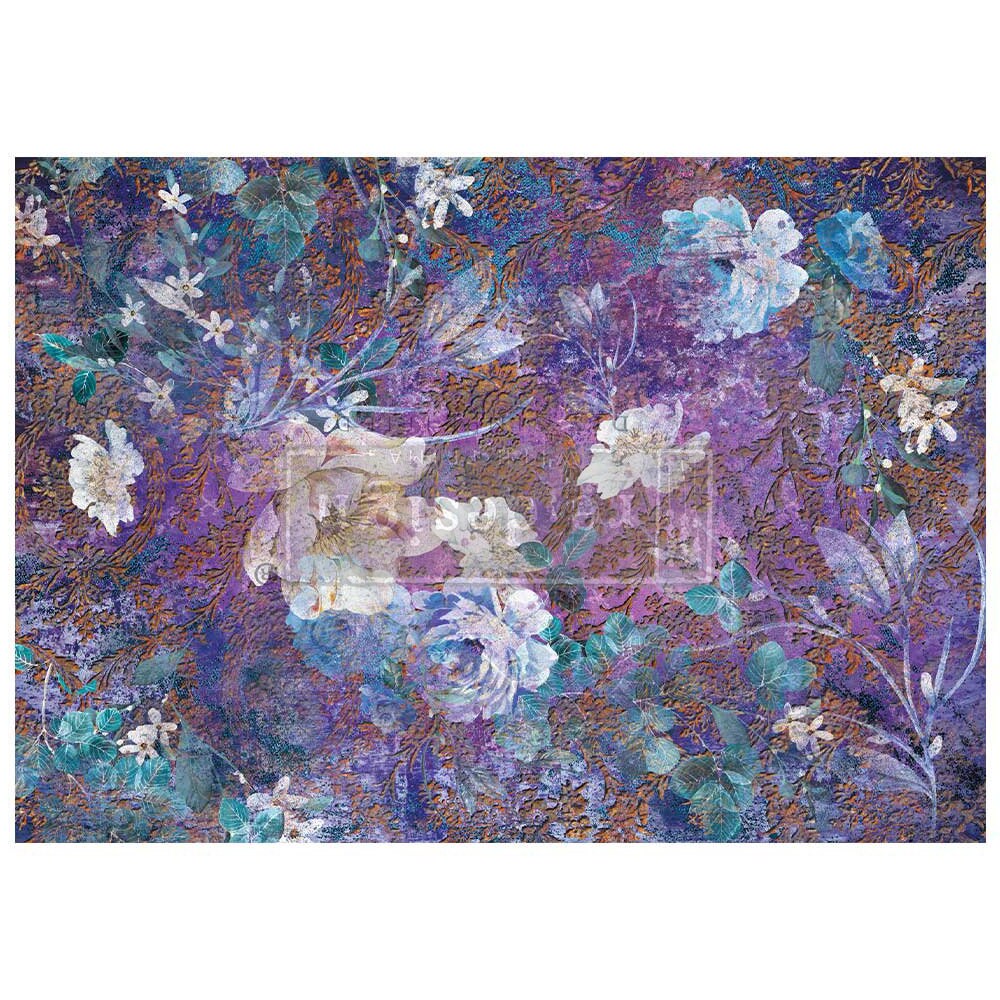 Magical Floral Large Decoupage Paper for Furniture | Redesign With ...