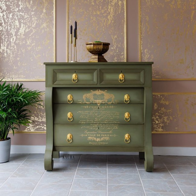 Rub on Transfers for Furniture PERFUME NOTES || Redesign With Prima ...