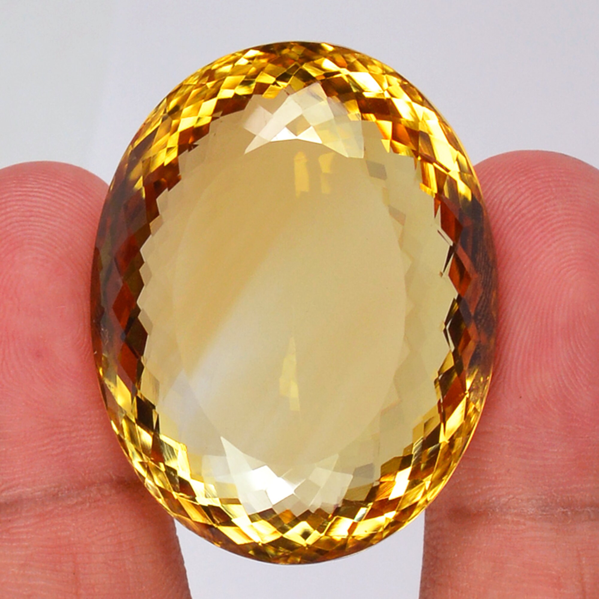 Huge Citrine 117.45 Ct Natural Certified Citrine AAA Super Deluxe Unheated Gemstone, Natural fiery Citrine