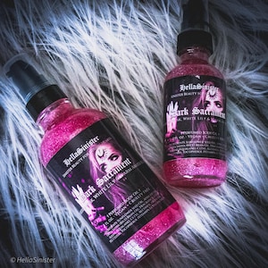 Perfumed Body Oil - Vetiver, Bergamot, Lily, Powdery Musk - Dark Sacrament - Vegan Gothic Skincare