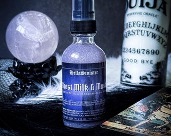 Perfumed Body Oil - Milk, Musk, Marshmallow - Vegan Gothic Skincare