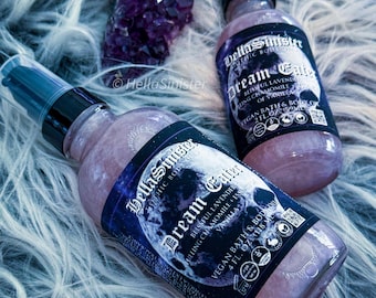 Perfumed Body Oil - Lavender, Chamomile, Vanilla, Sandalwood - Dream Eater - Vegan Gothic Skincare