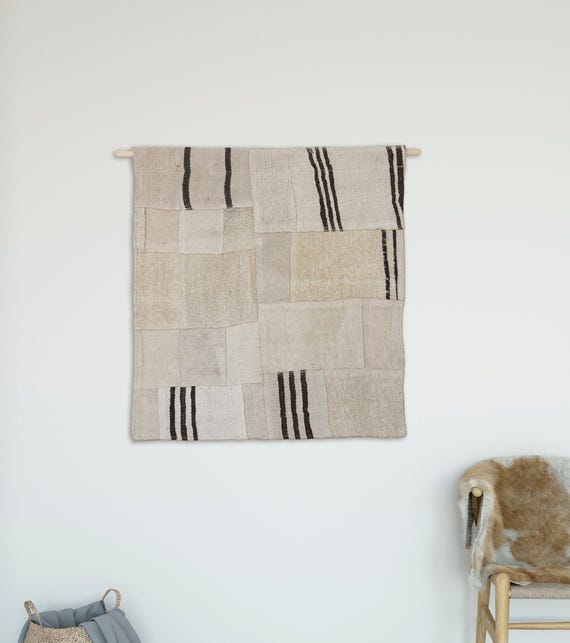 SPECIAL DISCOUNT Large Wall Hanging Woven Tapestry Modern Japandi Hanger Textile Art Vintage Wall Art Etsy
