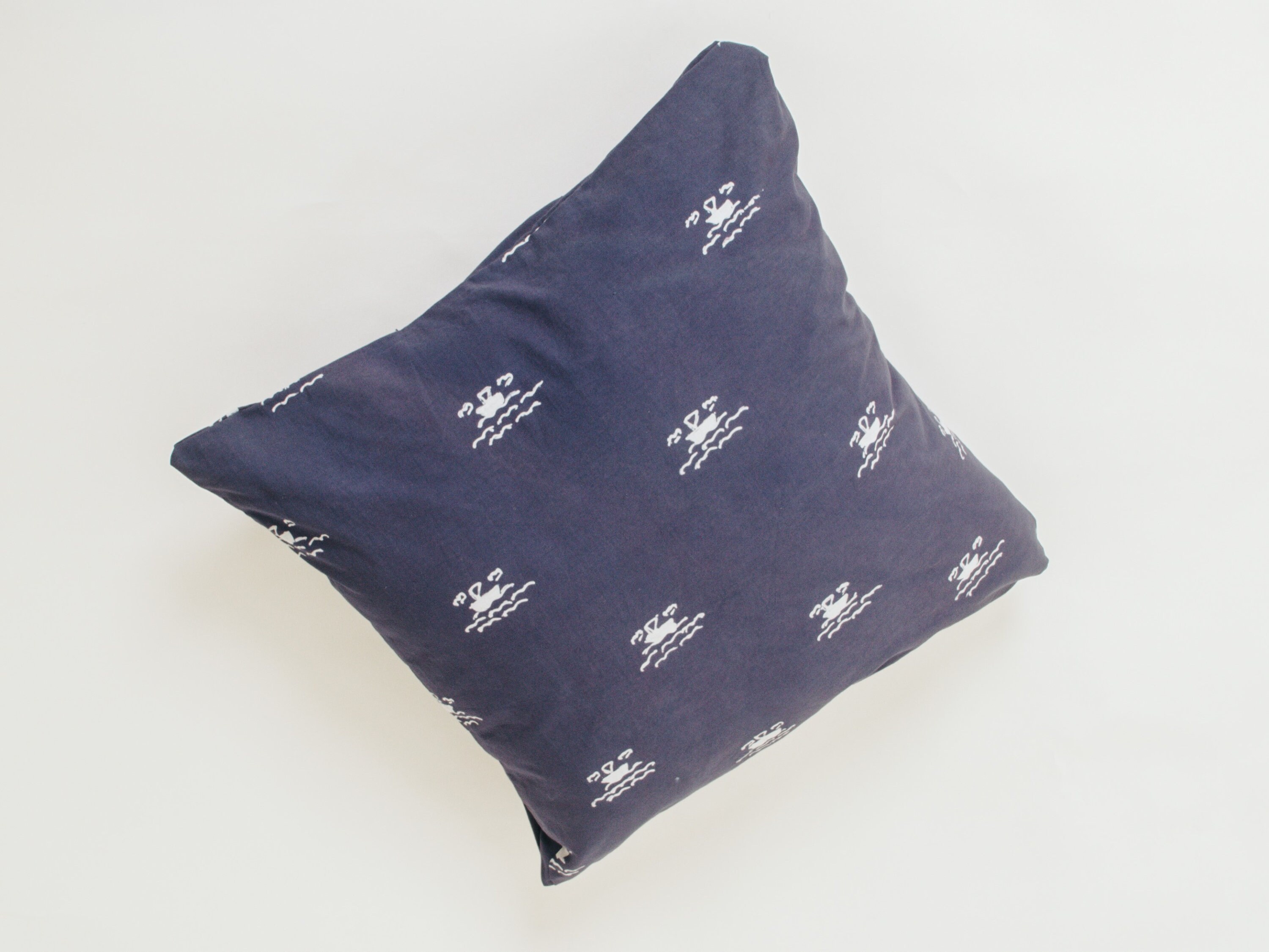 Housse de Coussin Carré 50x50 - Semandtik Batik Indonésien Housse d'oreiller Wax Canapé Rouge