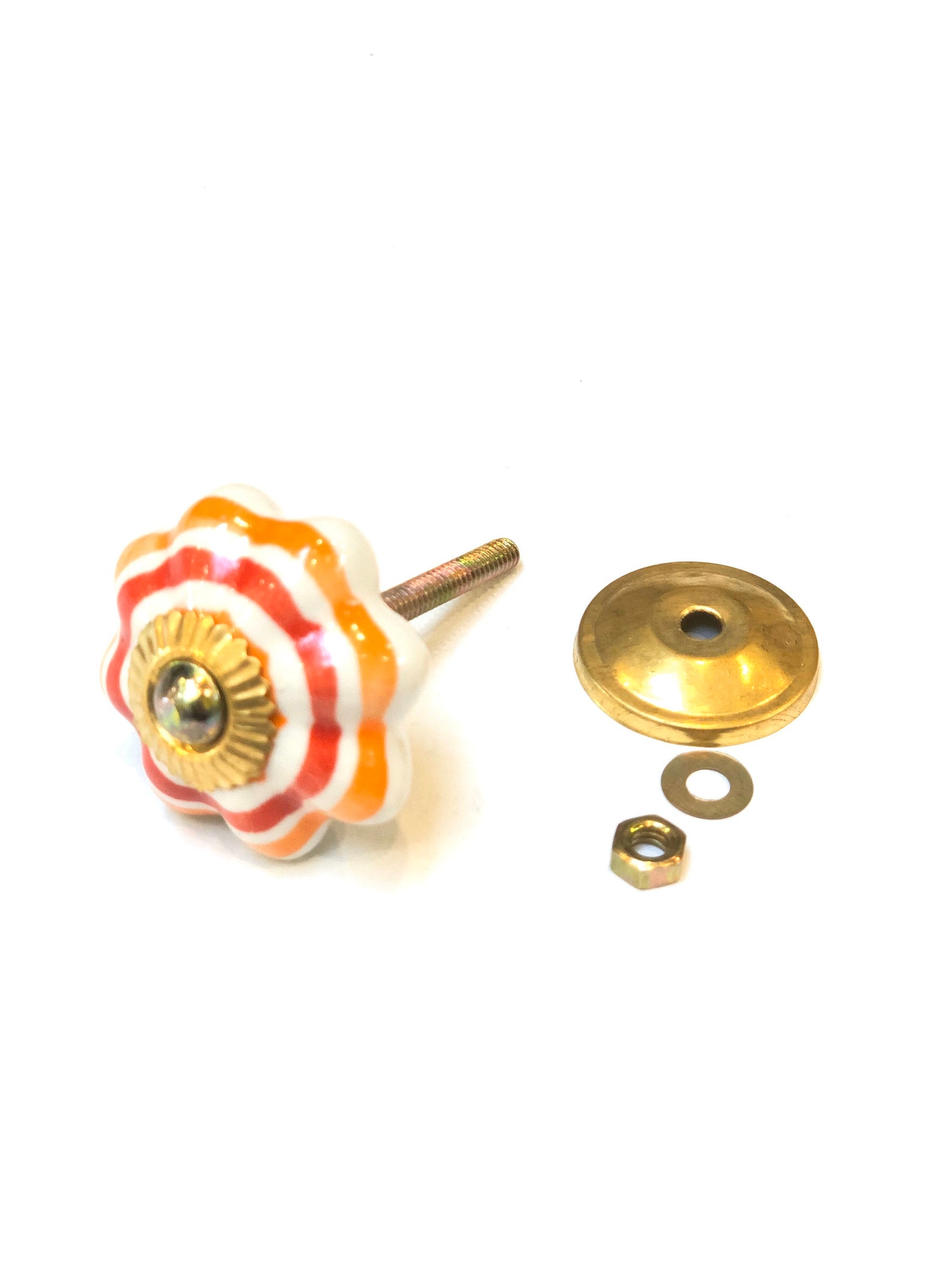 Knobs Ceramic Spanish Style 12pcs Handpainted Kitchen Etsy