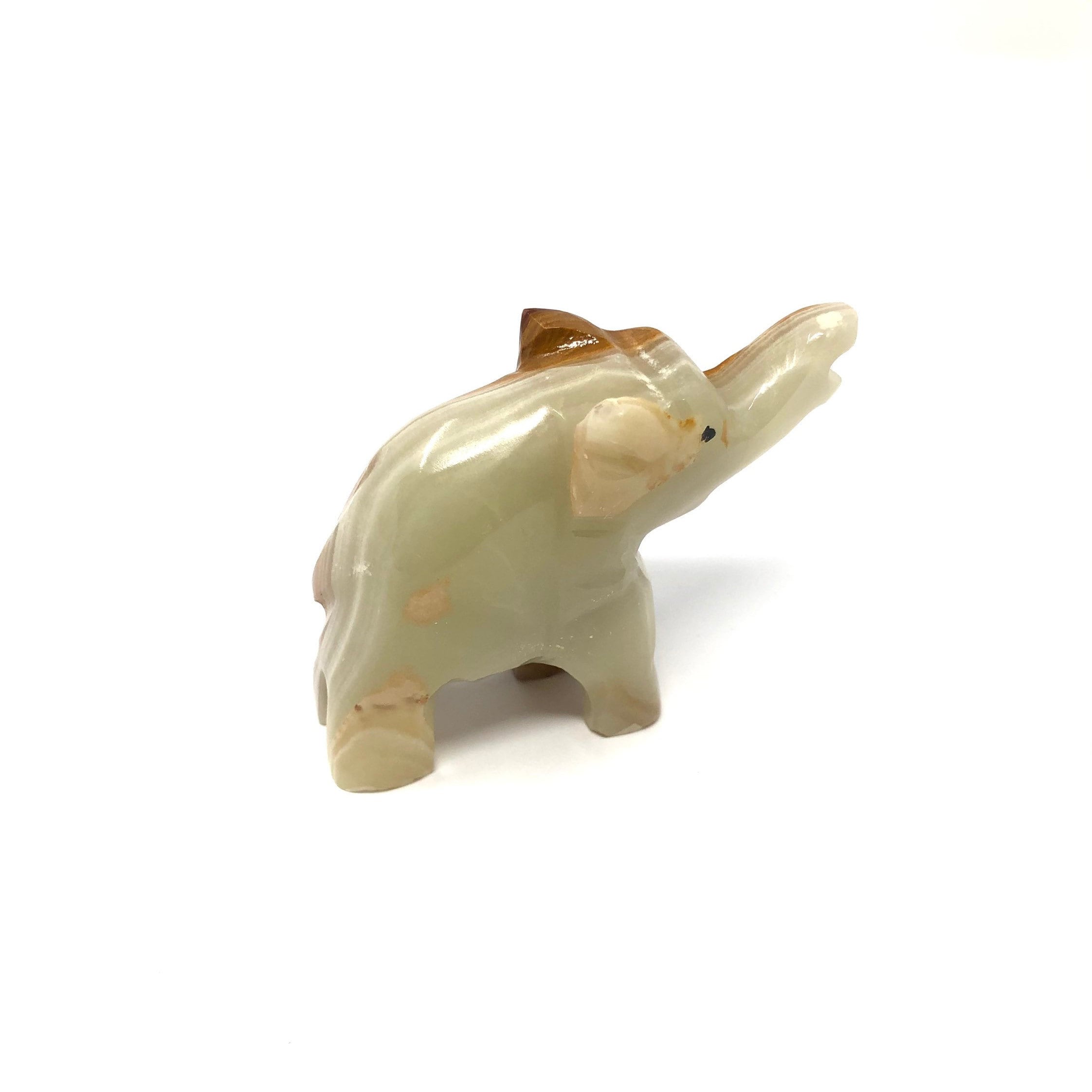 象の像 小さな置物 石 大理石 手彫り - Etsy 日本