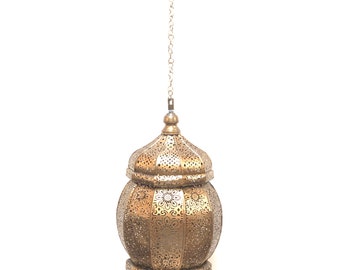 Moroccan Style Hanging Lamp Metal