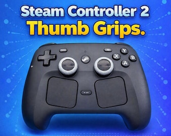 Steam Controller 2 Thumb Grips - Fully Functional Capacitive Touch Thumb Sticks - Joystick Cap - Thumbstick Covers