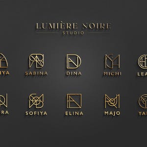 Design de Logotipo - Estilo Criativo Geométrico | Licença Pessoal