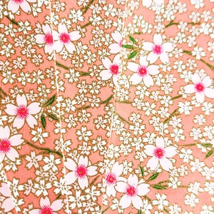 SAL004 - Origami Papier, Washi Chiyogami oder Yuzen Bogen 15cm Bogen/ 6 inch