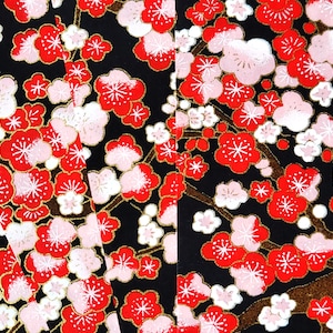 BLK013- Origami Papier , Washi Chiyogami oder Yuzen Bogen 15cm Bogen/ 6 inch