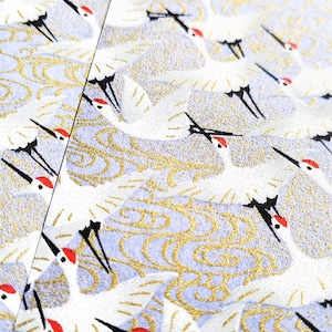 BLU051 - Origami Papier , Washi Chiyogami oder Yuzen Bogen 15cm Bogen/ 6 inch