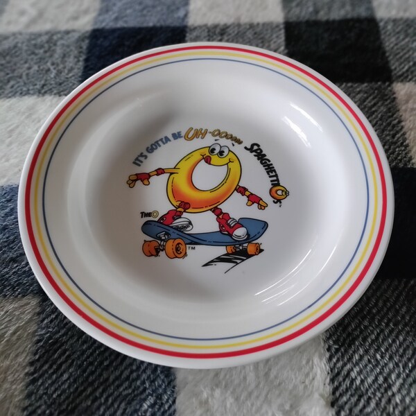 Corelle Corning Vintage Uh-Oooooo Spaghettios 8-1/2" Bowl