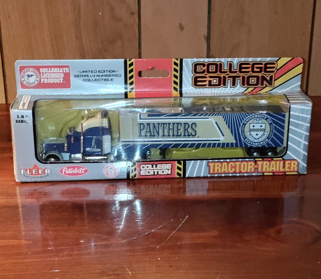 2004 Pittsburgh Panthers College Edition 1:80 Scale Die-cast  Tractor-trailer New in Box Sweden