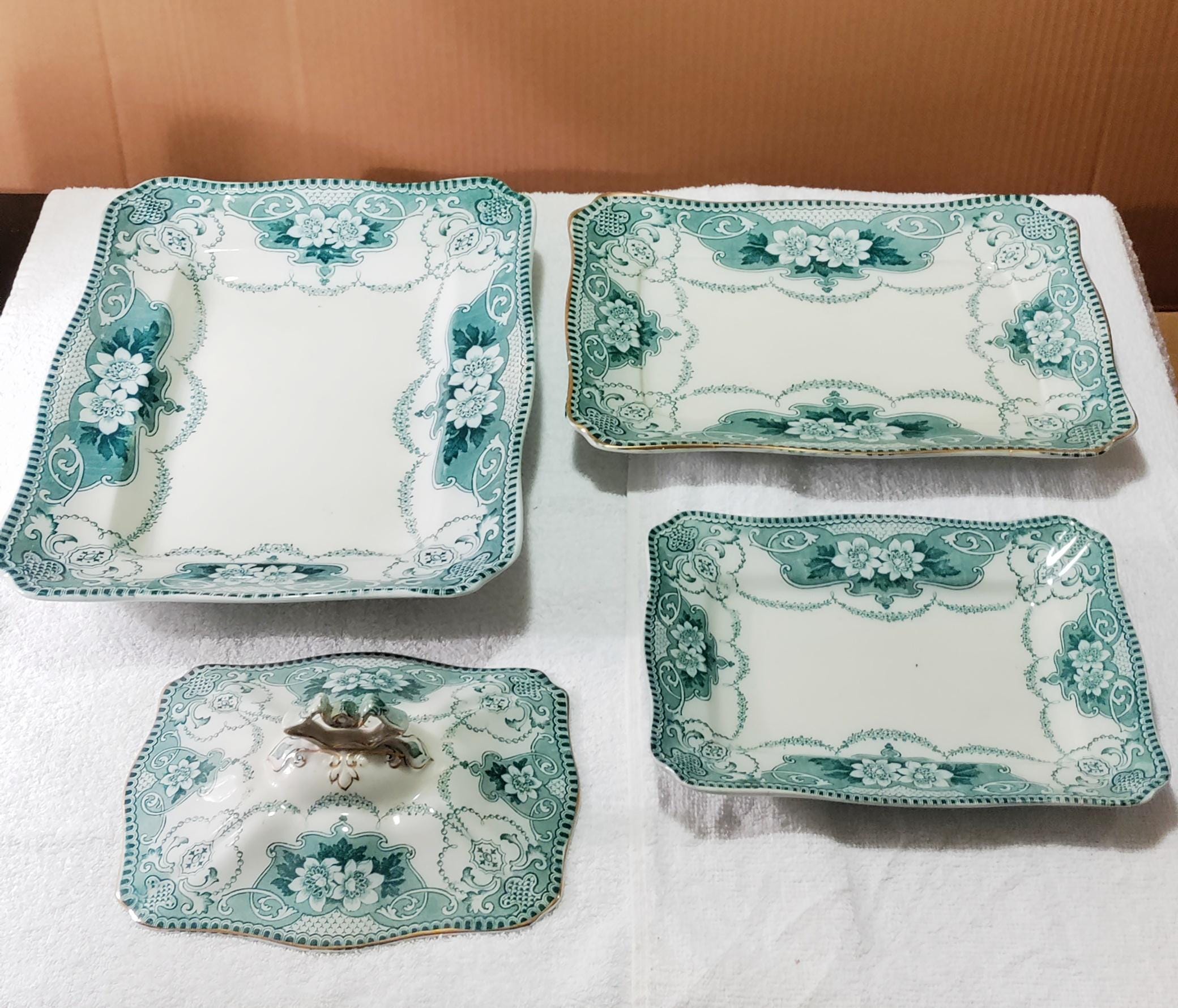 【BURSLEM】アンティーク　プレート Antique Ford and Sons Burslem - Etsy