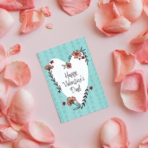 Valentinstag Postkarten-Set mit 6 Stück