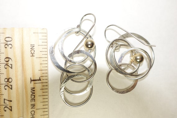 Multi Hoop Earrings Hoop Handcrafted Artisan Liz … - image 7