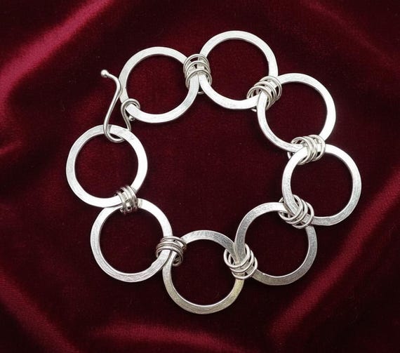 Multi Hoop Earrings Hoop Handcrafted Artisan Liz … - image 8