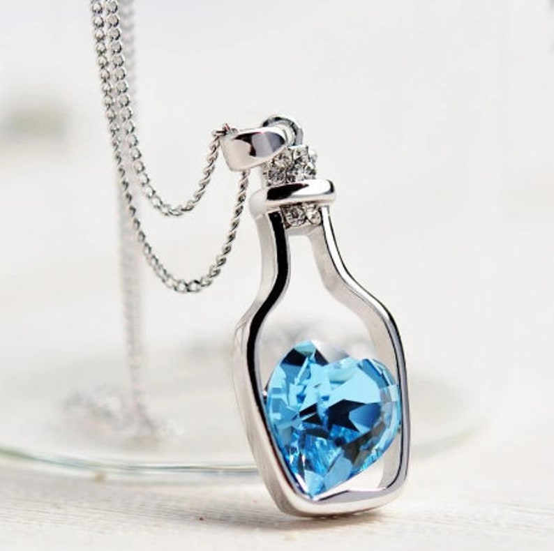 Heart In A Bottle Pendant image 1