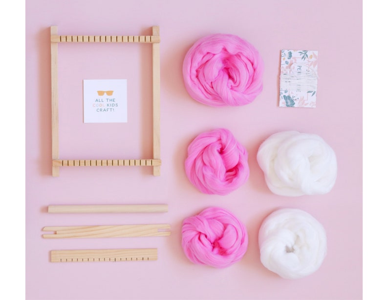 Weaving Kit Craft Kit Learn to Weave a Wall Hanging Etsy UK