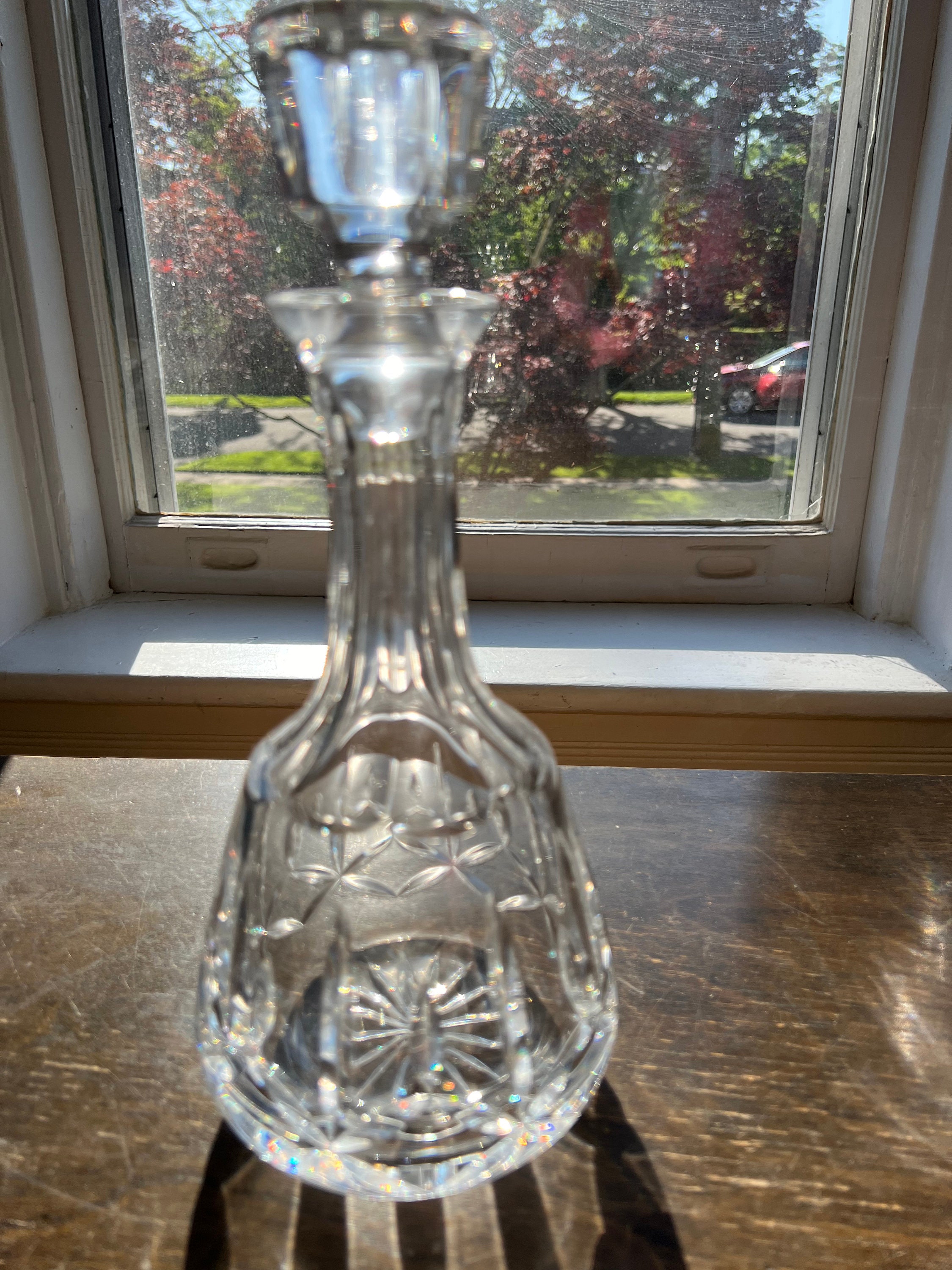 Atlantis Crystal Clear Cut Decanter 11.3