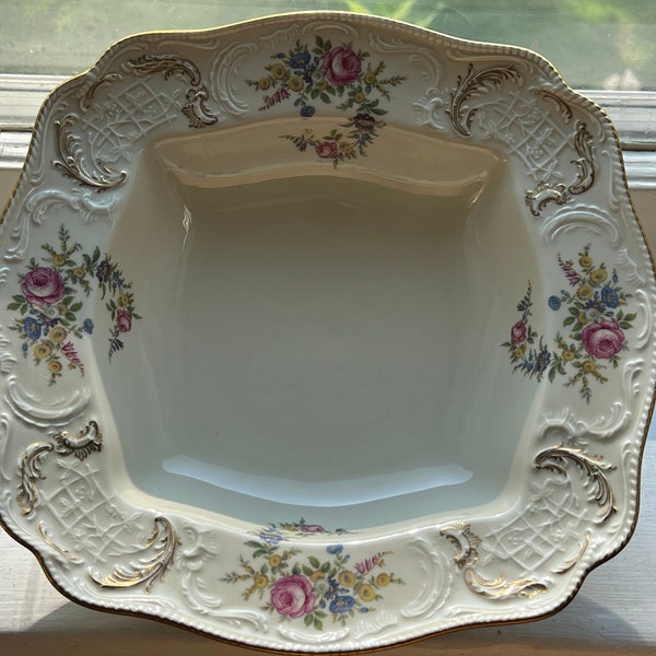 Rosenthal  Selb- Germany Sanssouci 11 Inch Square Bowl
