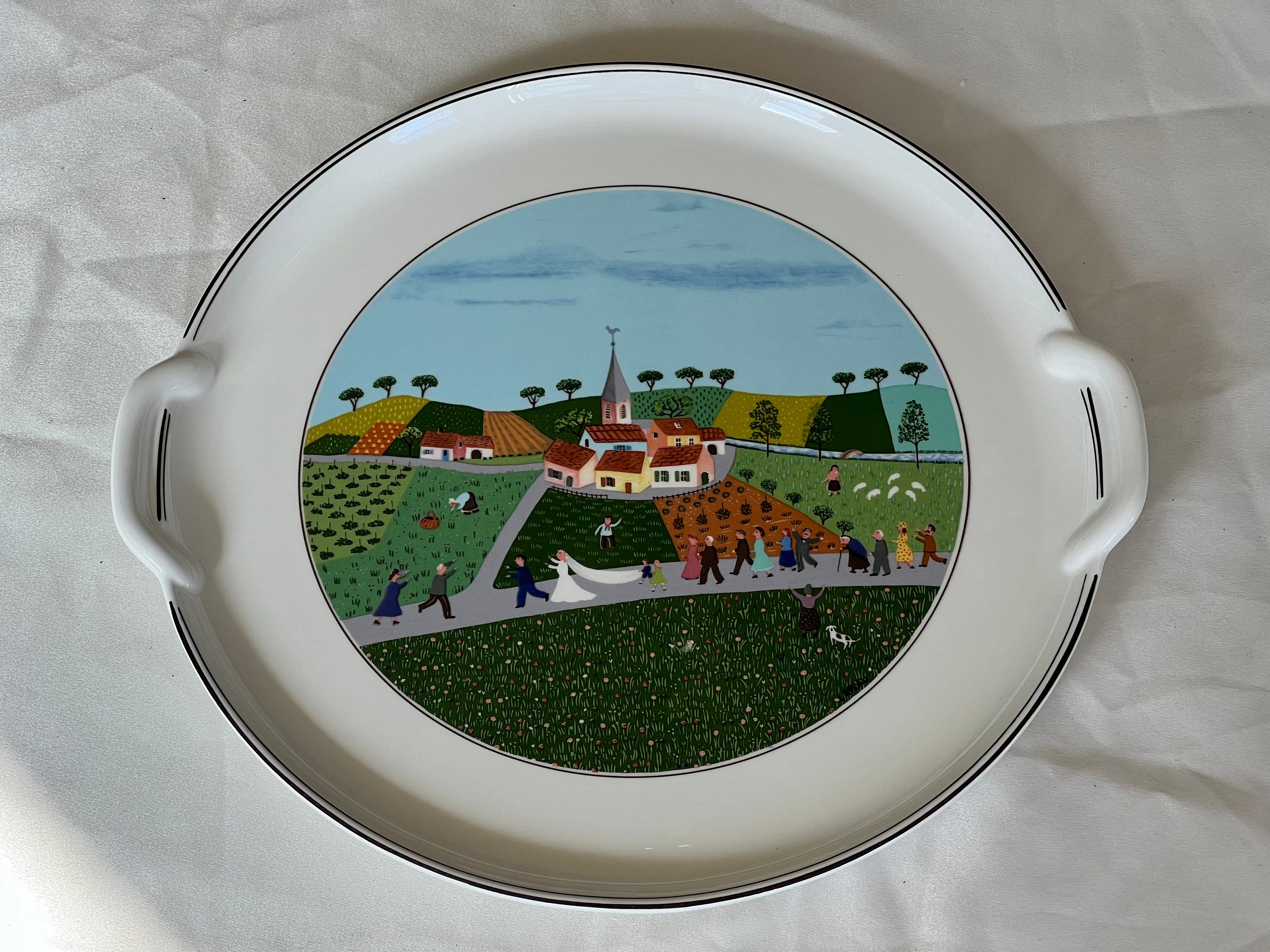 はくちゃん　Villeroy & Boch　ナイーフプレート Villeroy & Boch Design Naif 12