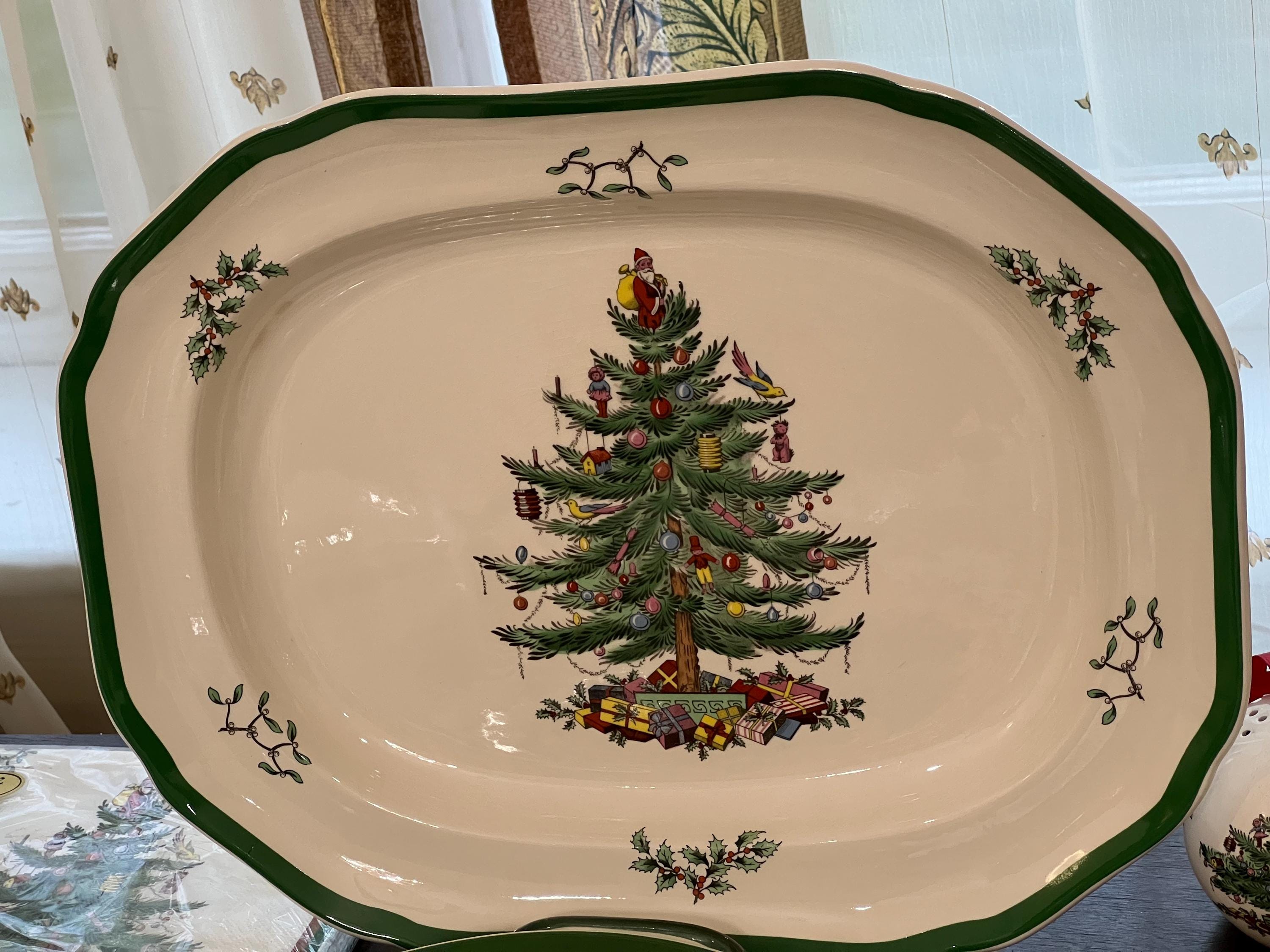 Vintage Discontinued Spode England S3324N Christmas Tree Cup