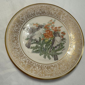 Lenox Limited Edition Plate Edward Boehm Birds &quot;EASTERN PHOEBE&quot; 1981 UNUSED