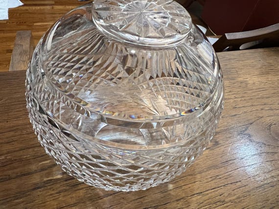 ウォーターフォードクリスタル グランドア ローズボウル 花瓶 5インチ