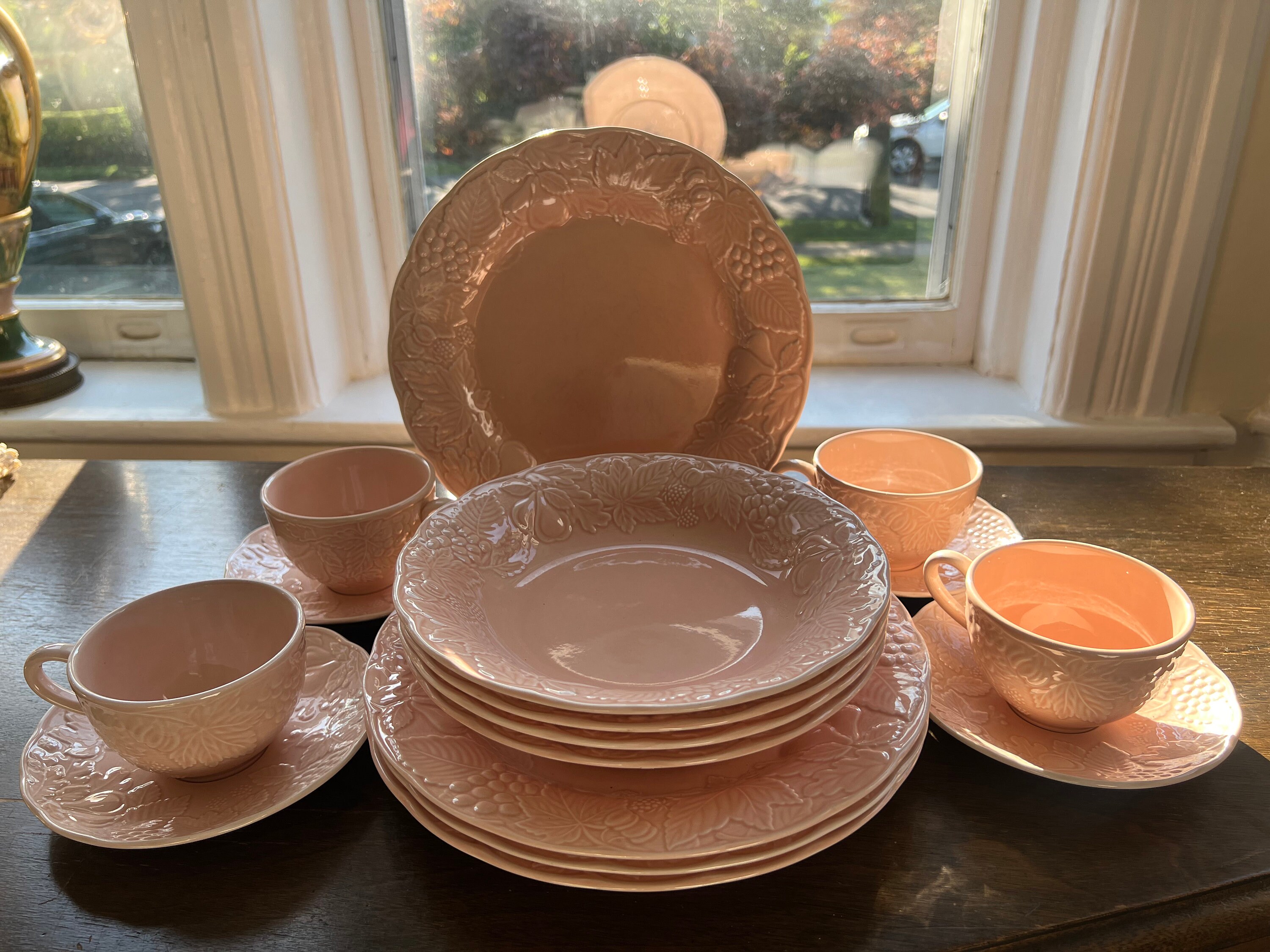 NIKKO Company Optimum Lead Free Home Plate Woodbury Pink / Peach