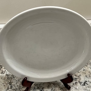 Buffalo China No. 206  9Inch Luncheon Salad Plate Restaurant Ware New Unused From Old Stock Buffalo Backstamp