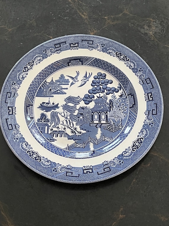 Johnson Brothers Blue Willow Dish Sets Vintage Set Of Vintage