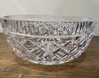 Vintage Waterford Killeen Diamant-Muster Medium 8 ”Kristallschüssel
